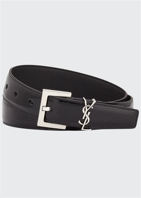 ysl belt on person